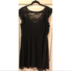Torrid Lace & Chiffon Dress